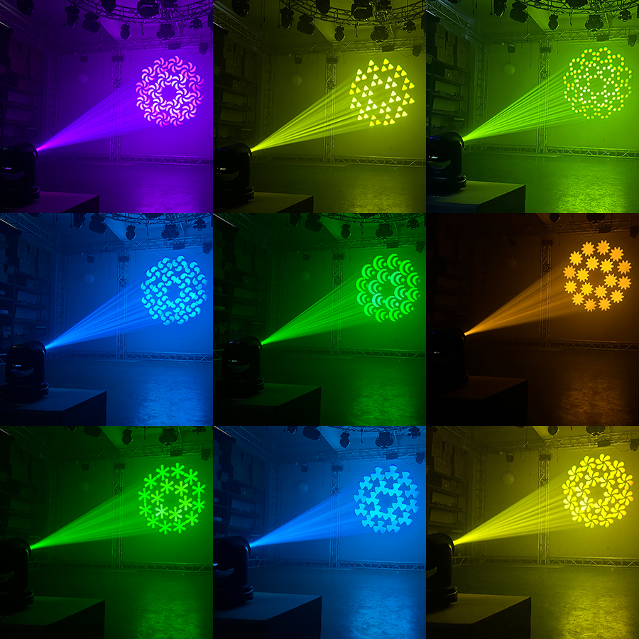 100W LED Mini Pattern Luz detail 4