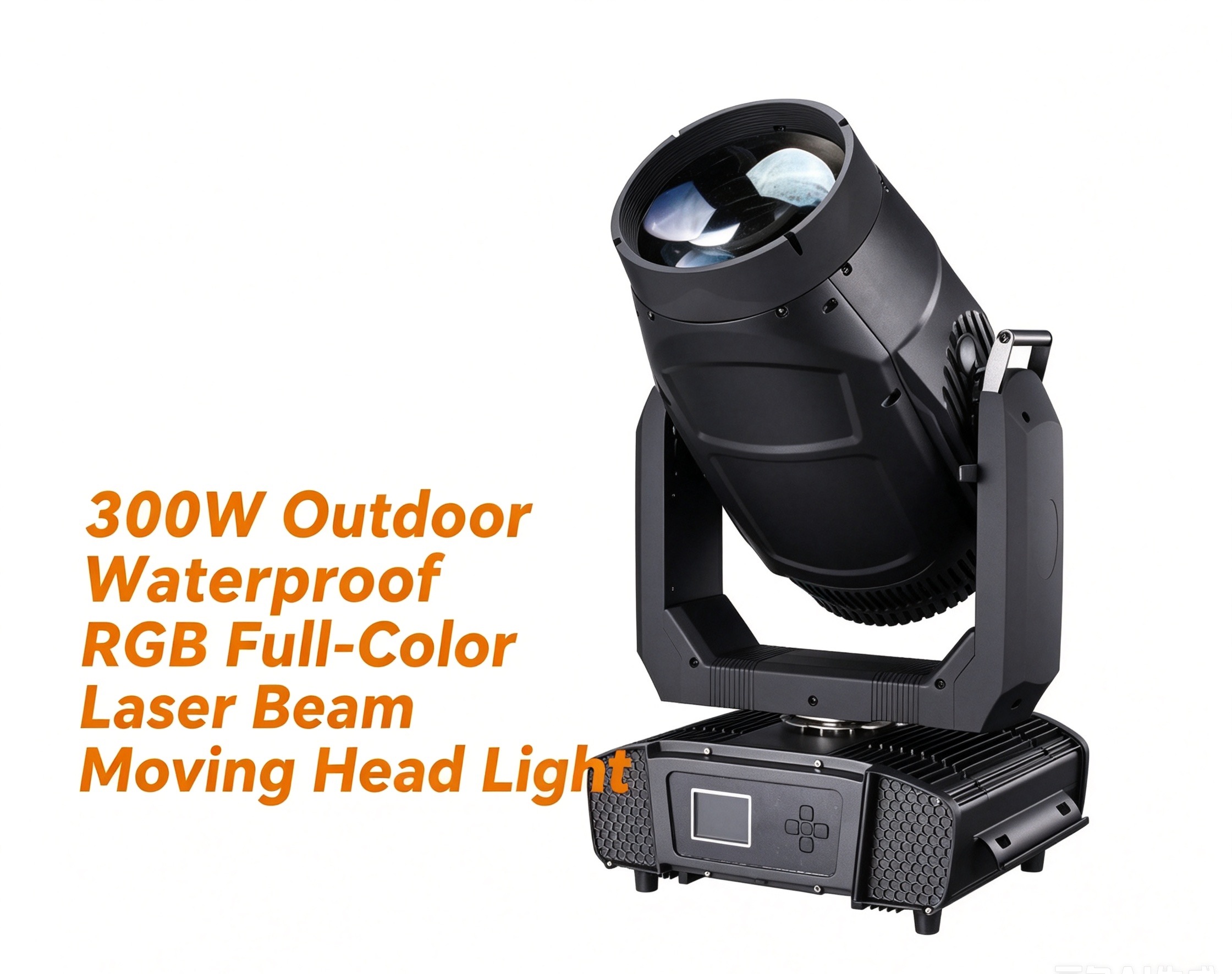 300W al aire libre impermeable RGB Luz láser de haz de color completo