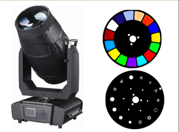 500W Moving Head Laser Beam Light detail 1