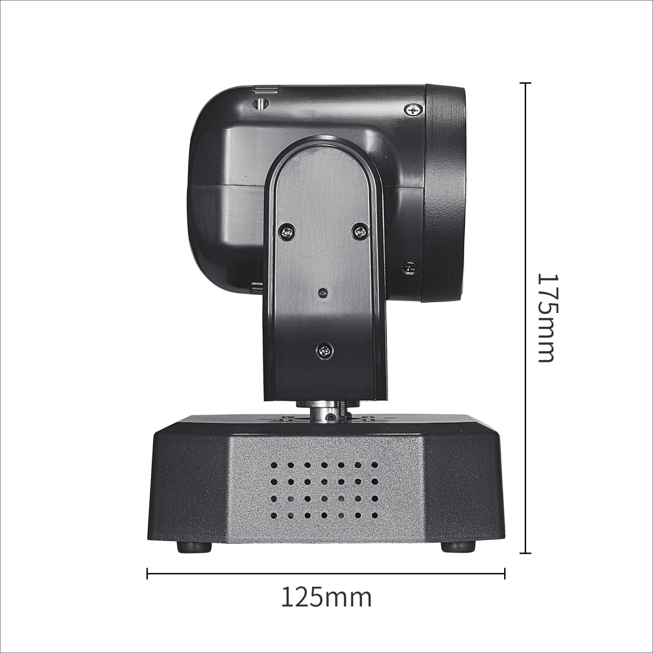 Mini cabeza móvil pantalla láser luz parpadeante
