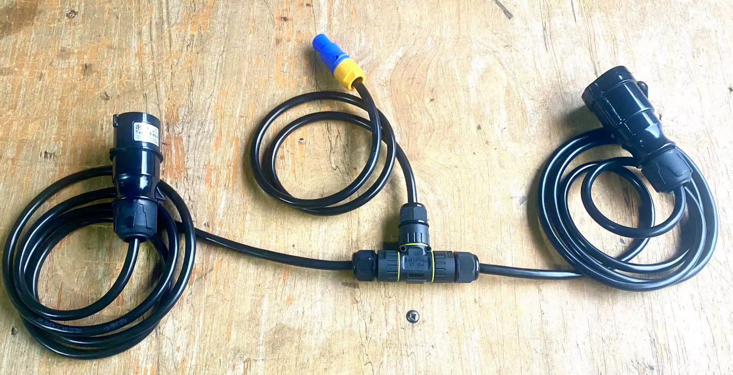 Plug de alimentación Waterproof