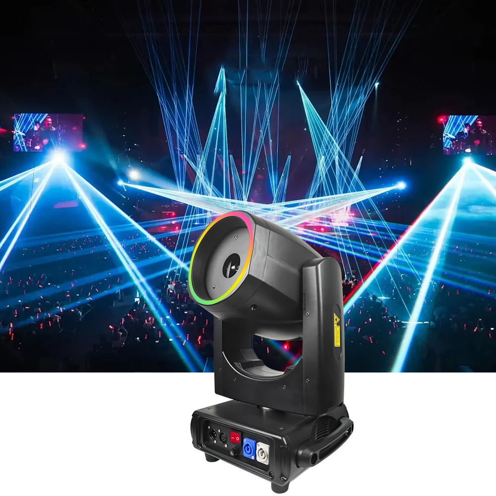 15W Interior Moving Head Luz láser de color completo   detail 1