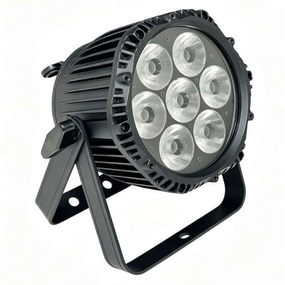 Manual de instrucciones 7x10W RGBW LED 