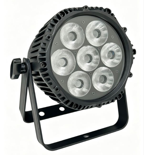 Manual de instrucciones 7x10W RGBW LED 