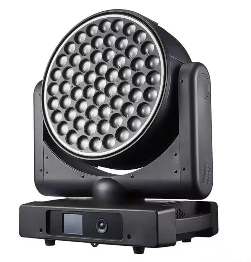Luz de lavado de color de cabeza móvil 61X20W (luces auxiliares dobles incorporadas y externas)