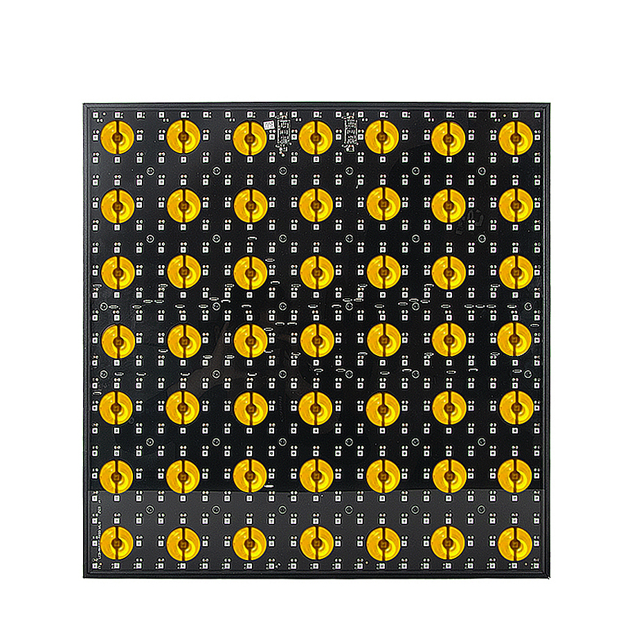 7x7 pixel matrix