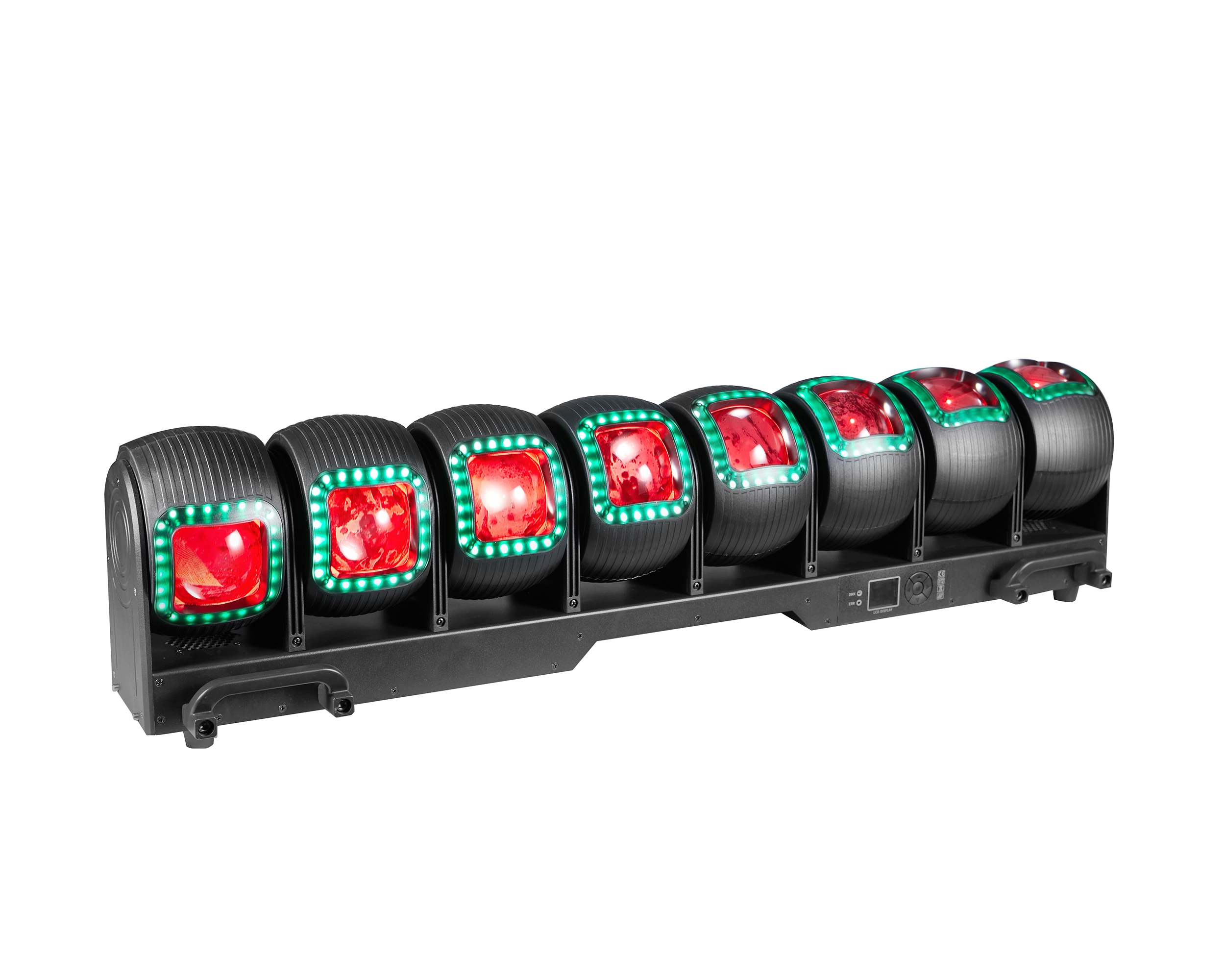 LED8 cabeza pasoless molino de viento luz