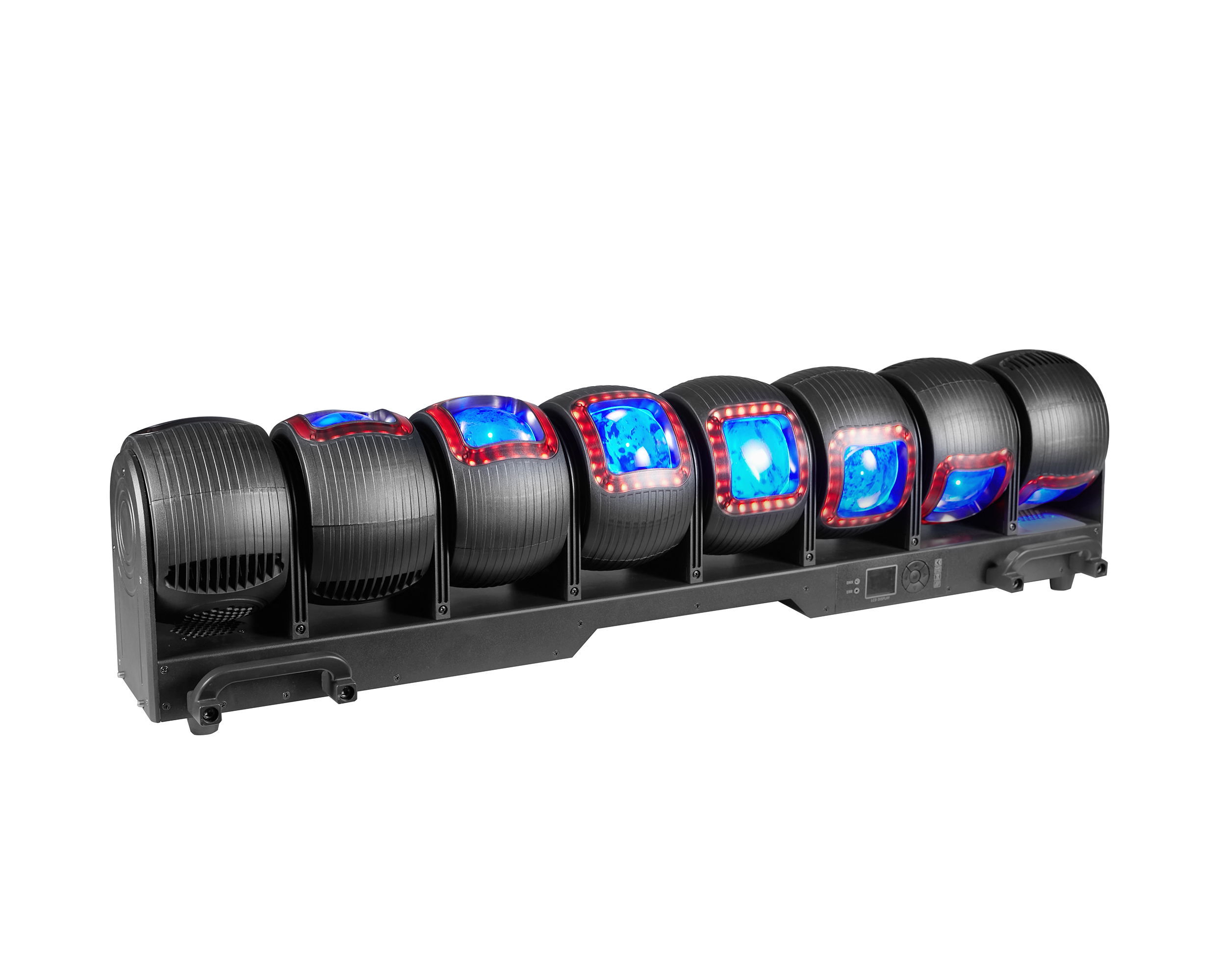 LED8 cabeza pasoless molino de viento luz