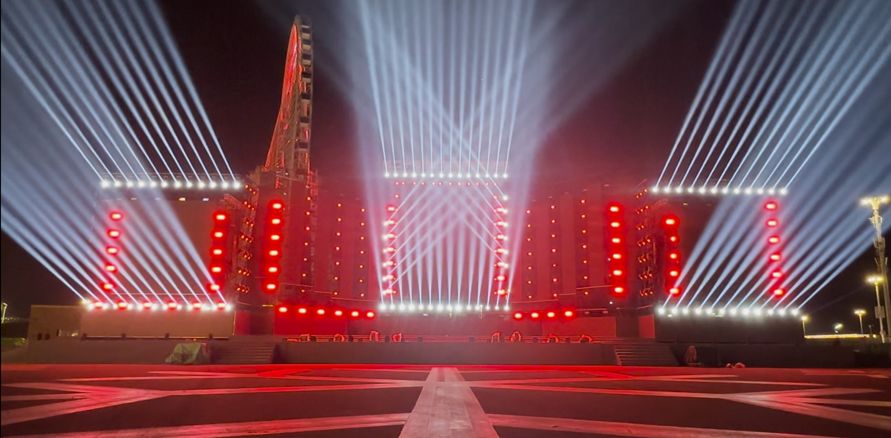 Lighting beam effects