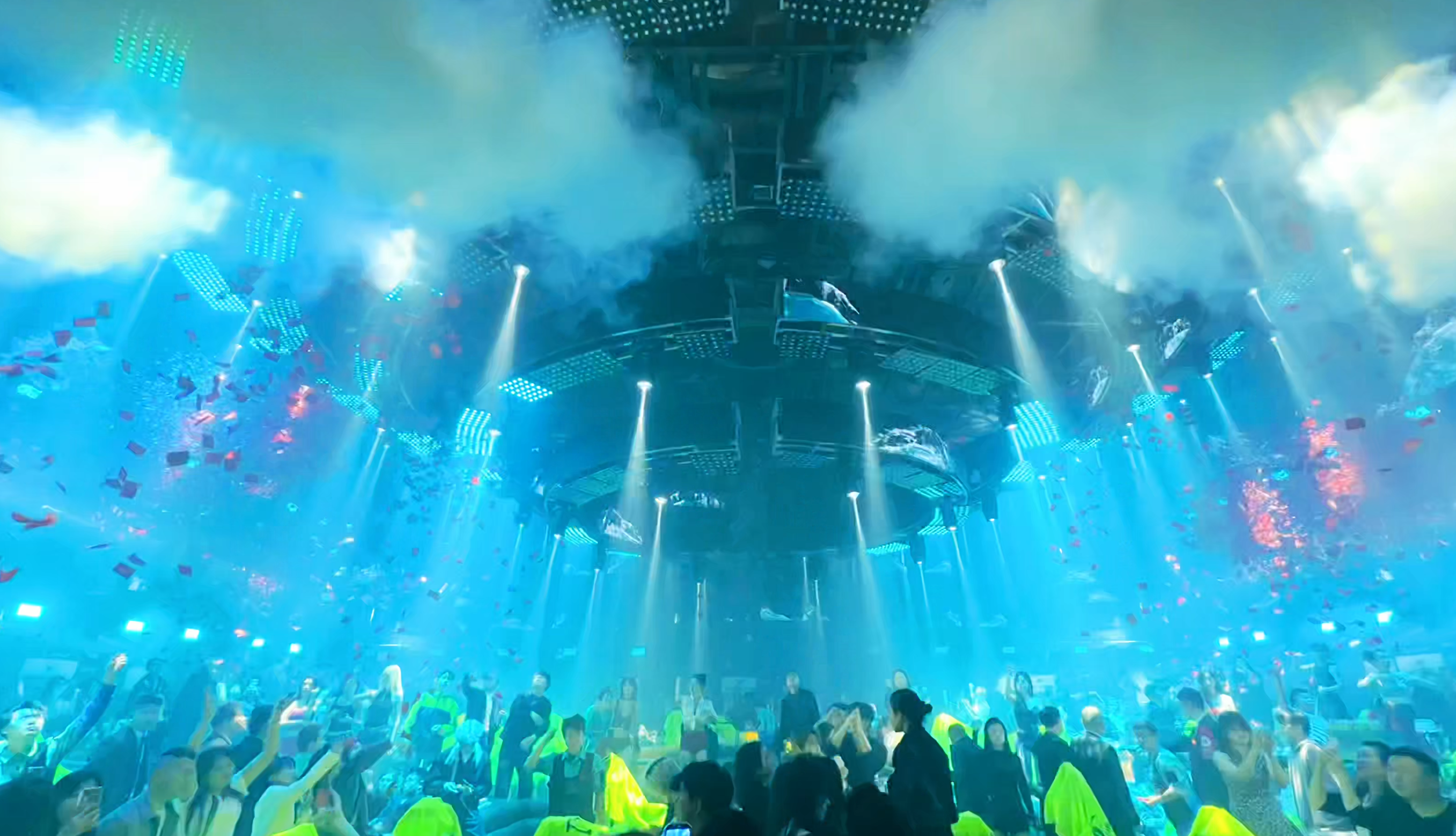 Venue during performance