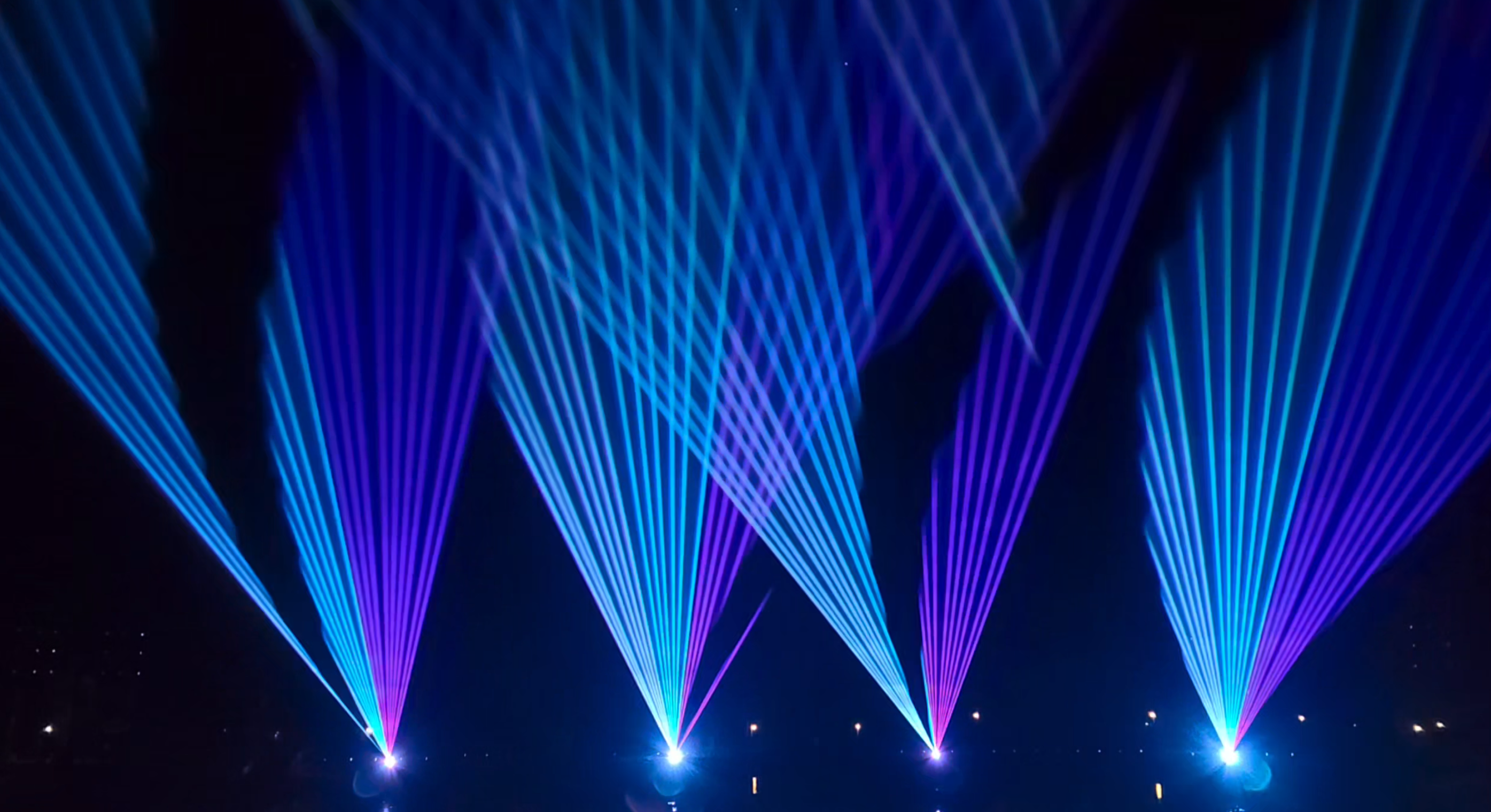 LightfeelPro Outdoor Light Show System at Yinchuan Tourist Attraction