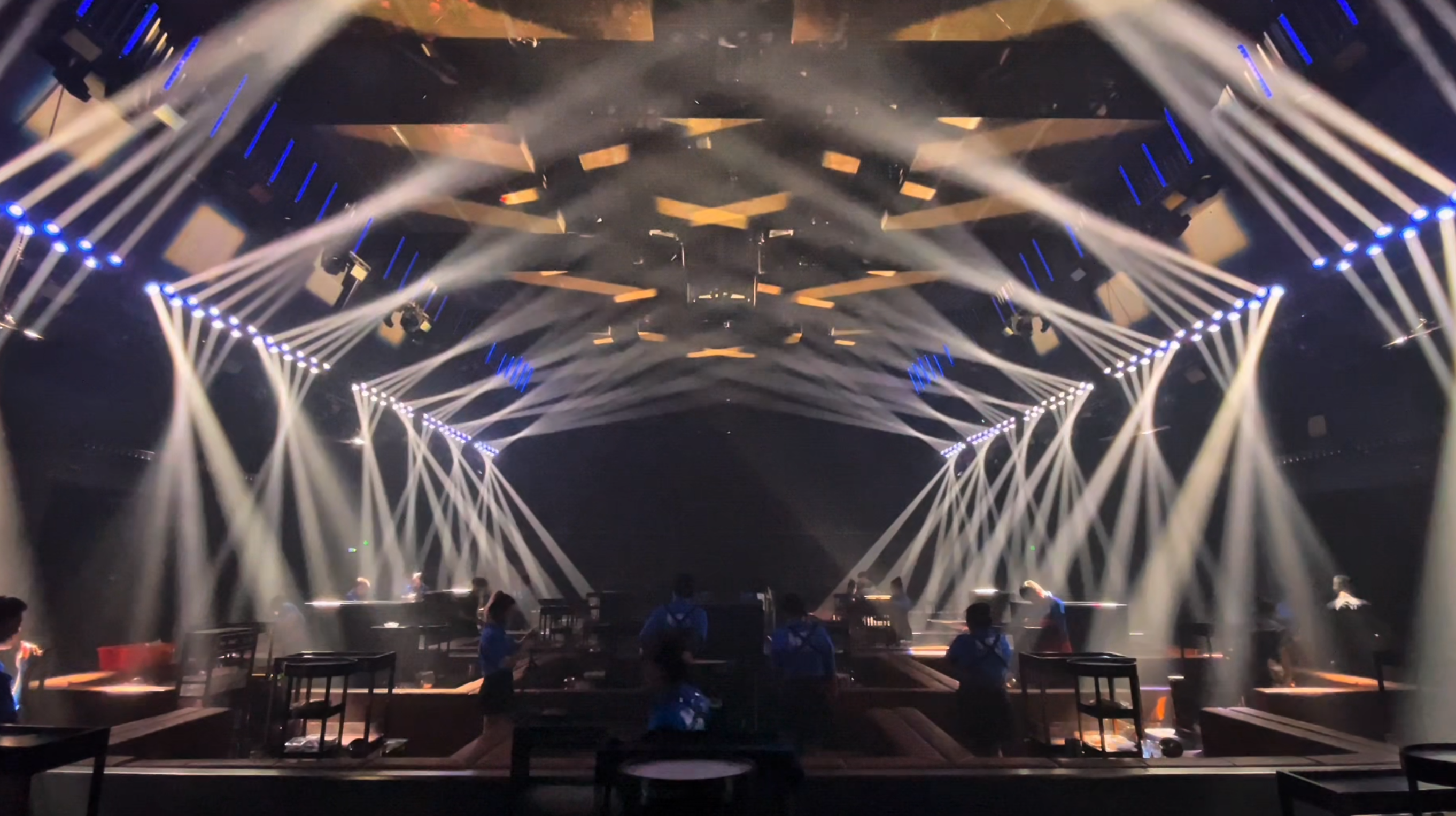 Venue during performance